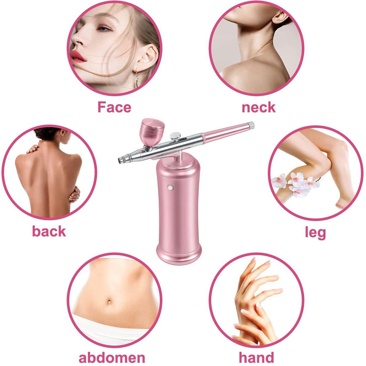 Cordless Portable Airbrush  Rechargeable For Nail Art Barber