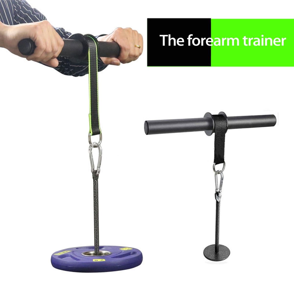 Arm Strength Device Chest Expander Elastic Band Green