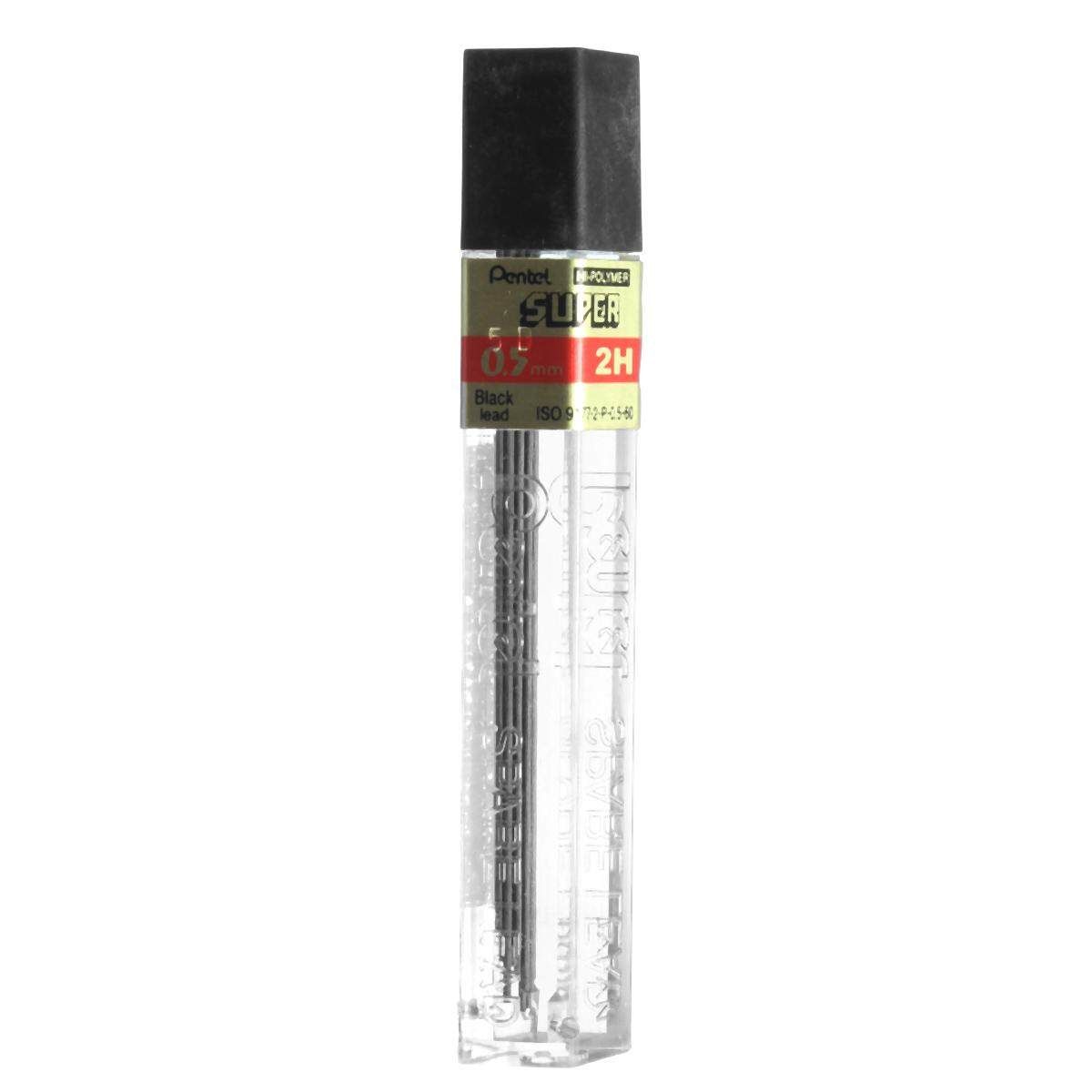 2h 0.5mm Automatic Pencil Lead Core Activity Line Width: 0.5mm Packing: Each Tube 12 Lead Black