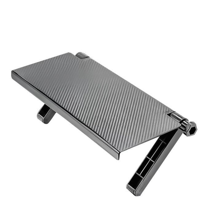 Computer Monitor Riser Desktop Stand ABS TV Rack Display Storage Desk Bracket Black