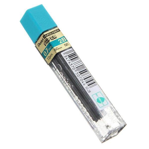 Automatic Crayon Chalk Refill Mine Mechanical 2B Pencil Refill 0.7mm 0.7mm