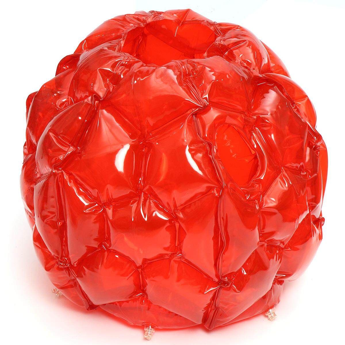 60CM PVC Inflatable Bubble Ball Kids Impact Toy Soccer Football Outdoor Sport Gules