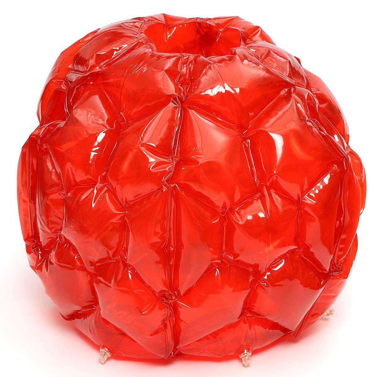 60CM PVC Inflatable Bubble Ball Kids Impact Toy Soccer Football Outdoor Sport Gules