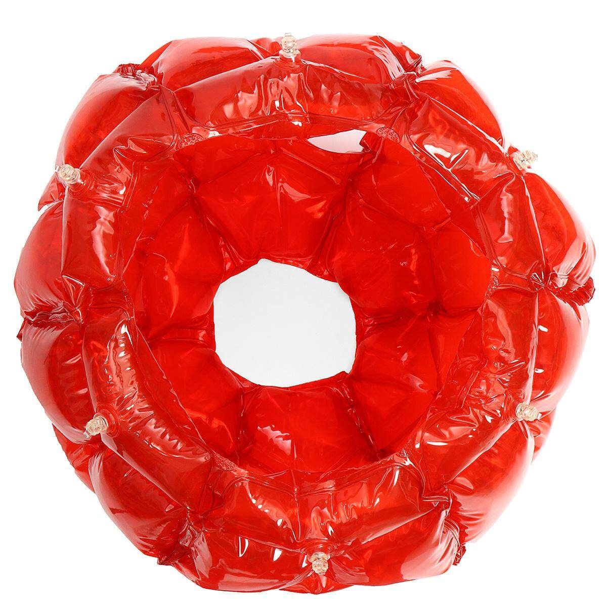 60CM PVC Inflatable Bubble Ball Kids Impact Toy Soccer Football Outdoor Sport Gules