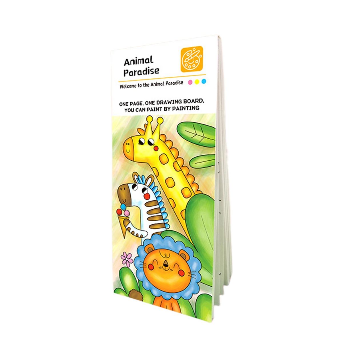 Travel Watercolor Painting Kit 20 Scenes 6 Pigments Stress for Kids