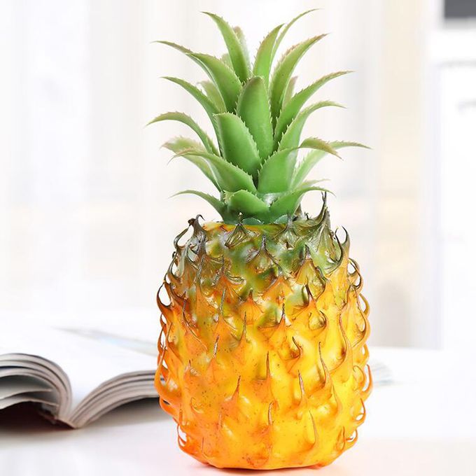 Artificial Pineapple Foam Cabinet Display Decor Fruits Decorative