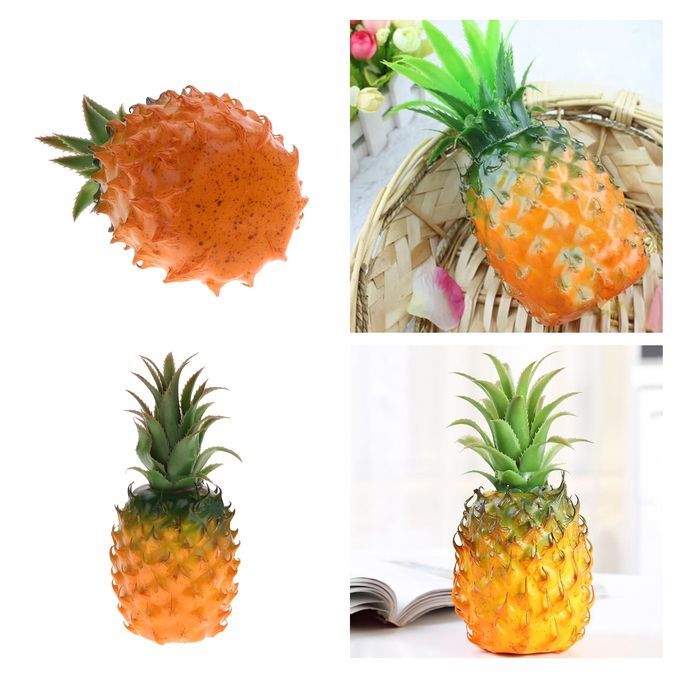 Artificial Pineapple Foam Cabinet Display Decor Fruits Decorative