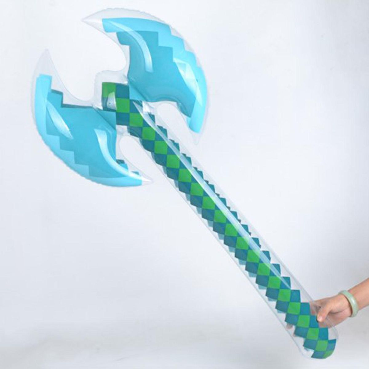 Hatchet Toy Airtight Inflatable Sabre Hatchet Shape Kids Toy Blue