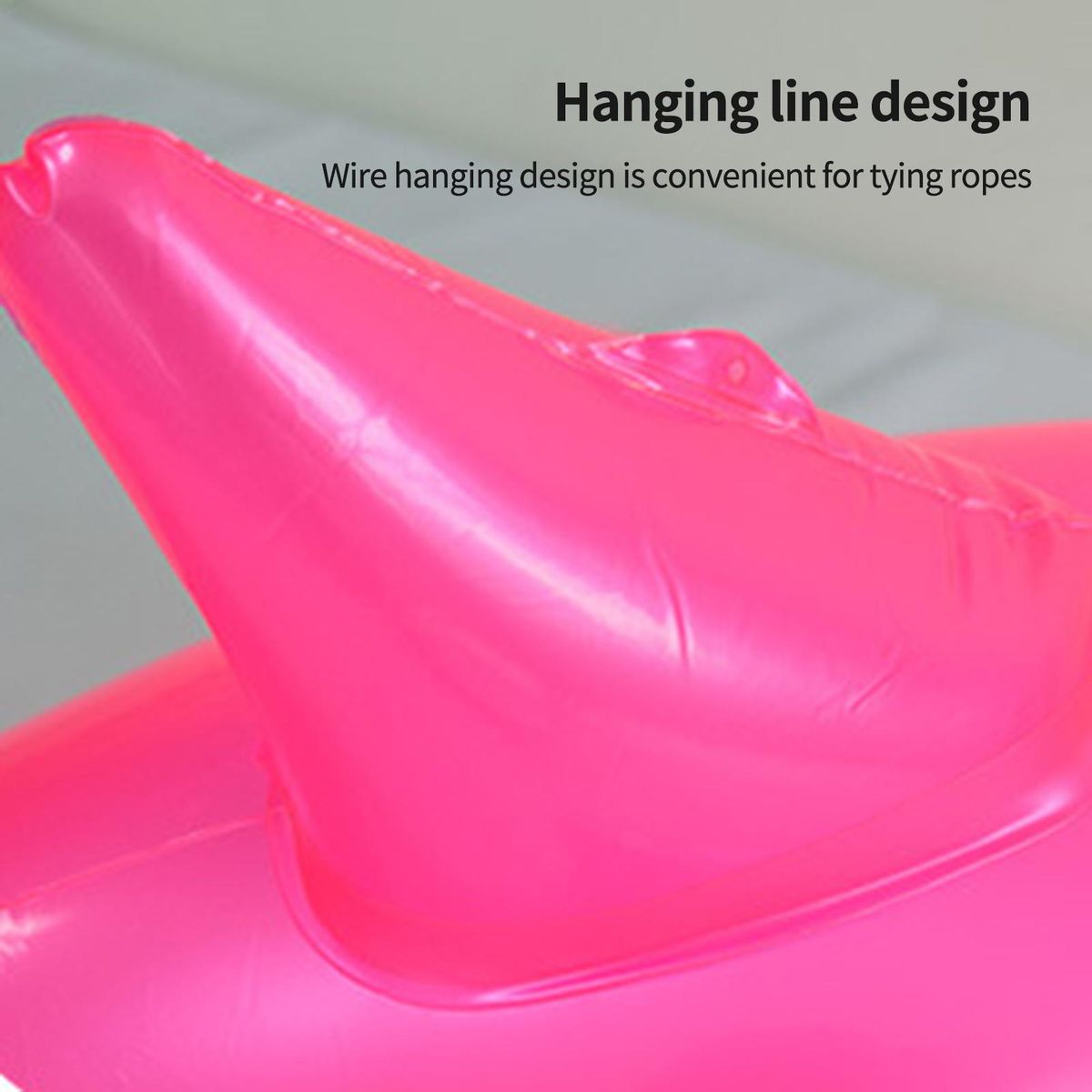 Inflatable Balloon Inflatable Dolphin Fish Toy Pink
