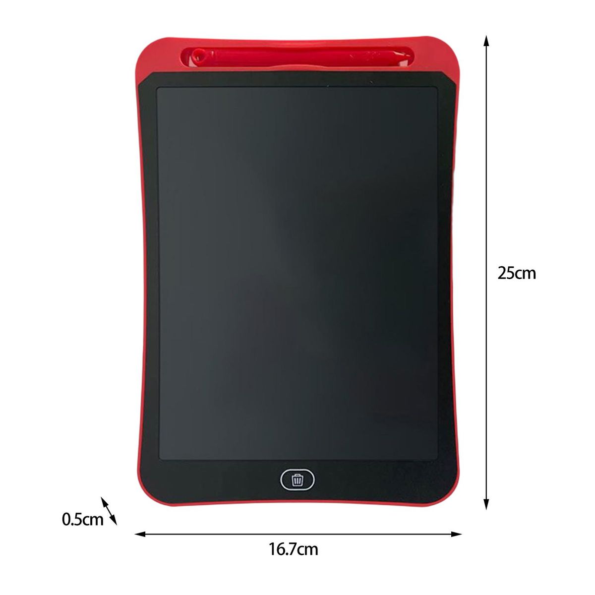 Handwriting Pad Battery Operated Graphic Board Red