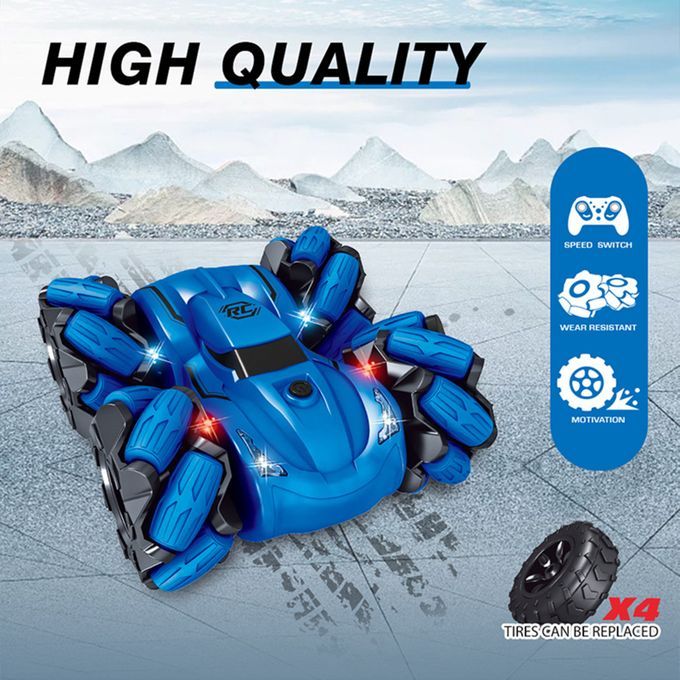 Remote Control High Speed Drift Sidetrack Stunt Automobile