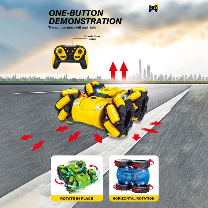 Remote Control High Speed Drift Sidetrack Stunt Automobile