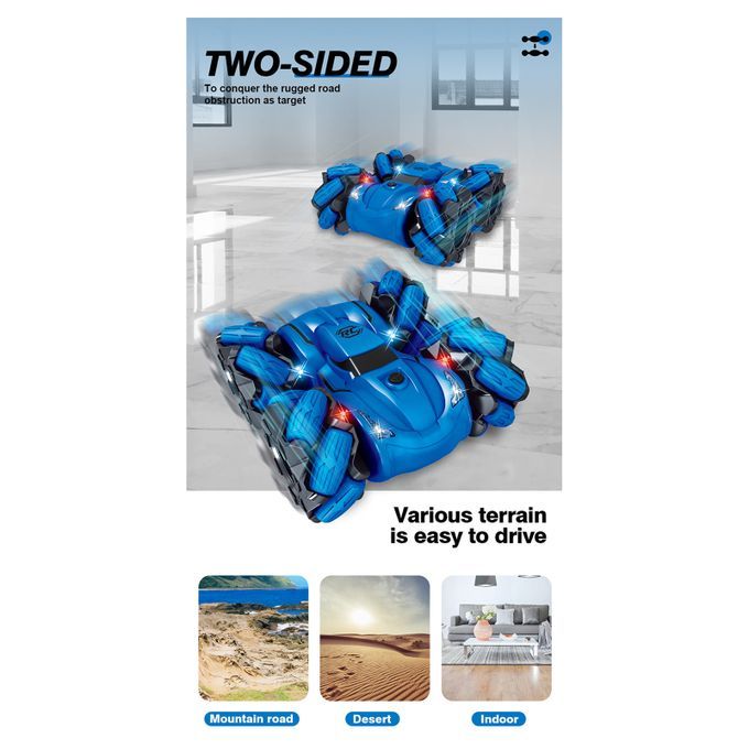 Remote Control High Speed Drift Sidetrack Stunt Automobile