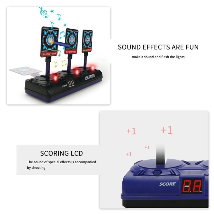 Electronic Shooting Target Scoring Auto Reset Digital