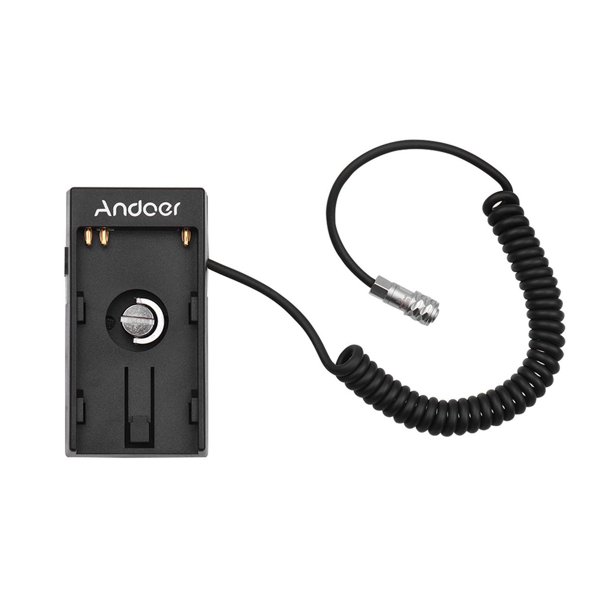 Andoer Camera DV Battery Power Supply Mount Plate Adapter with 1/4 Inch Screw for Blackmagic Cinema Pocket Camera BMPCC 4K Replacement for Sony BP-U30 U60 U90 BP-U Battery