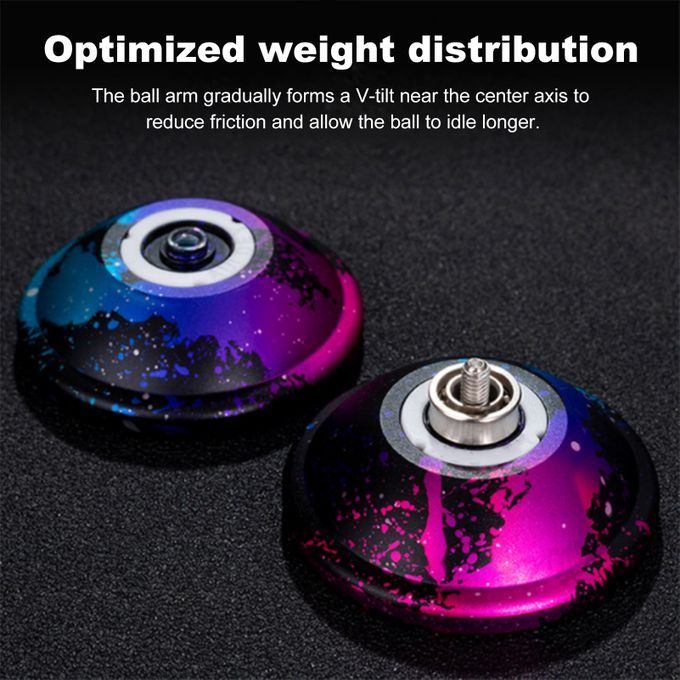 Sleep Yoyo 6061 Aluminum Alloy Yoyo Ball High Precision