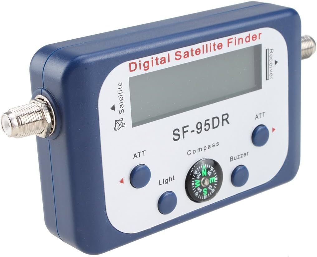 Digital Satellite Signal Finder Meter For Dish Network Directv FTA With Compass And Audio Tone