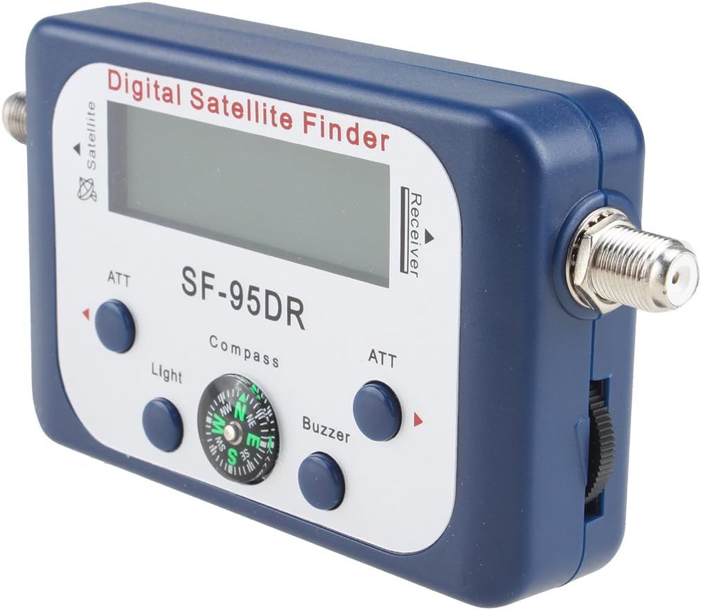 Digital Satellite Signal Finder Meter For Dish Network Directv FTA With Compass And Audio Tone