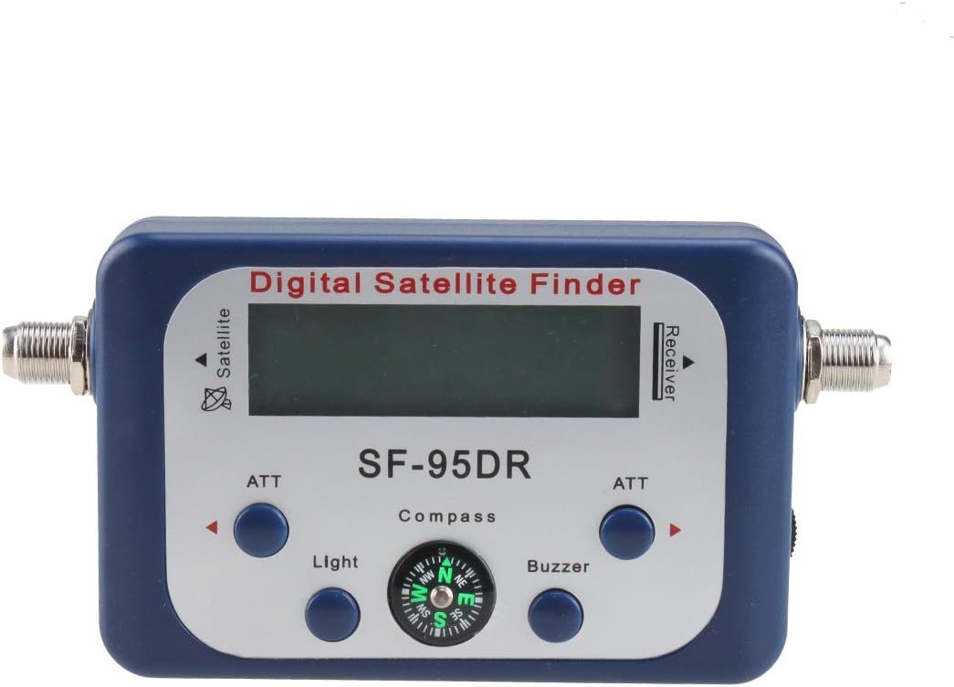 Digital Satellite Signal Finder Meter For Dish Network Directv FTA With Compass And Audio Tone