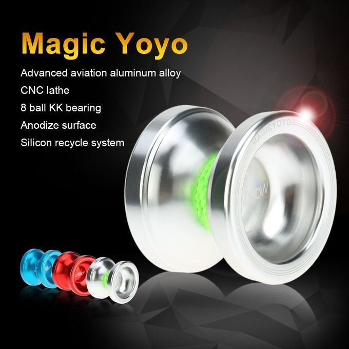 Professional Magic Yoyo T6 Aluminum Alloy Metal Yoyo 8
