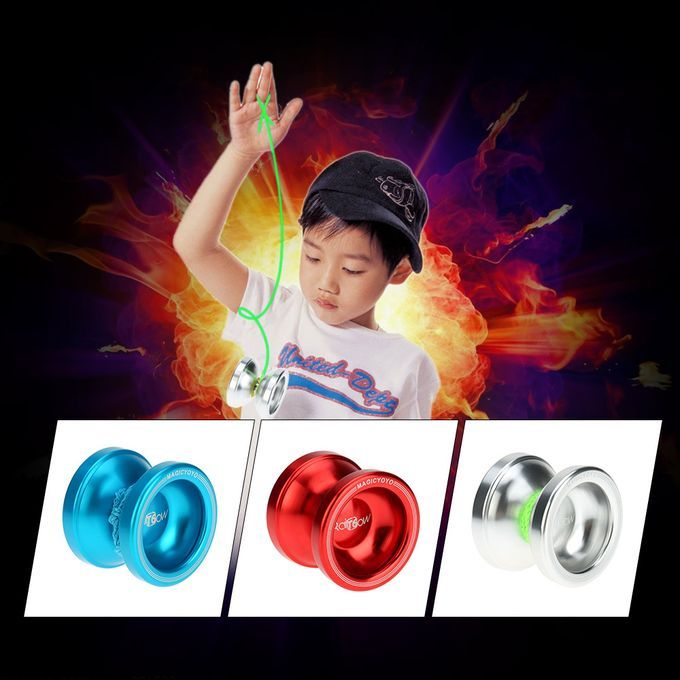 Professional Magic Yoyo T6 Aluminum Alloy Metal Yoyo 8