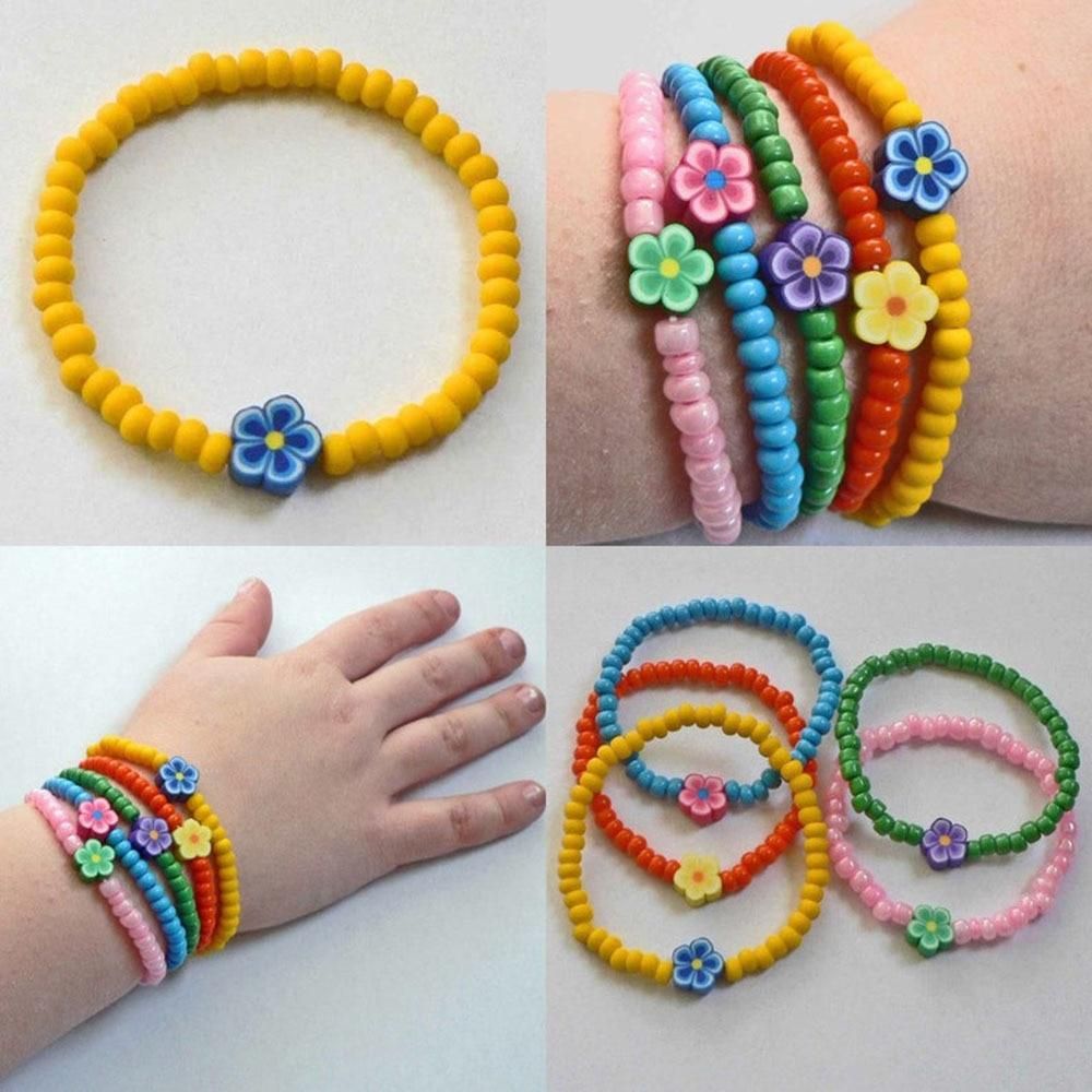 50/100pcs 10mm Blue Eyes Polymer Clay Beads Handmade Polymer Clay Spacer Beads for Jewelry Making DIY Bracelet Necklace