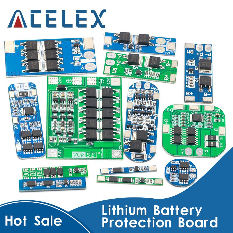 1S 2S 3S 4S 3A 20A 30A Li-ion Lithium Battery 18650 Charger PCB BMS Protection Board For Drill Motor Lipo Cell Module 5S 6S-1S 3.7V 3A