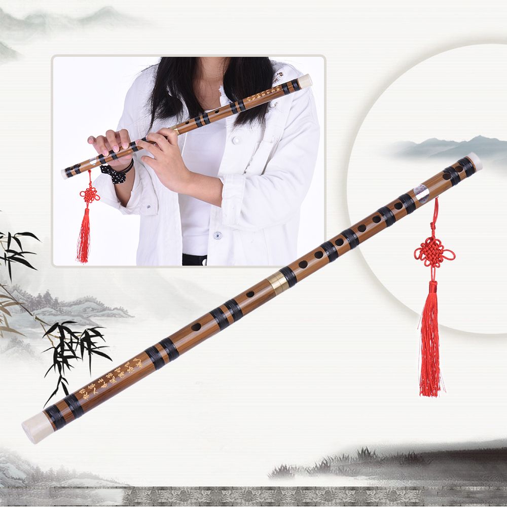 Pluggable Handmade Bitter Bamboo Flute/Dizi Traditional