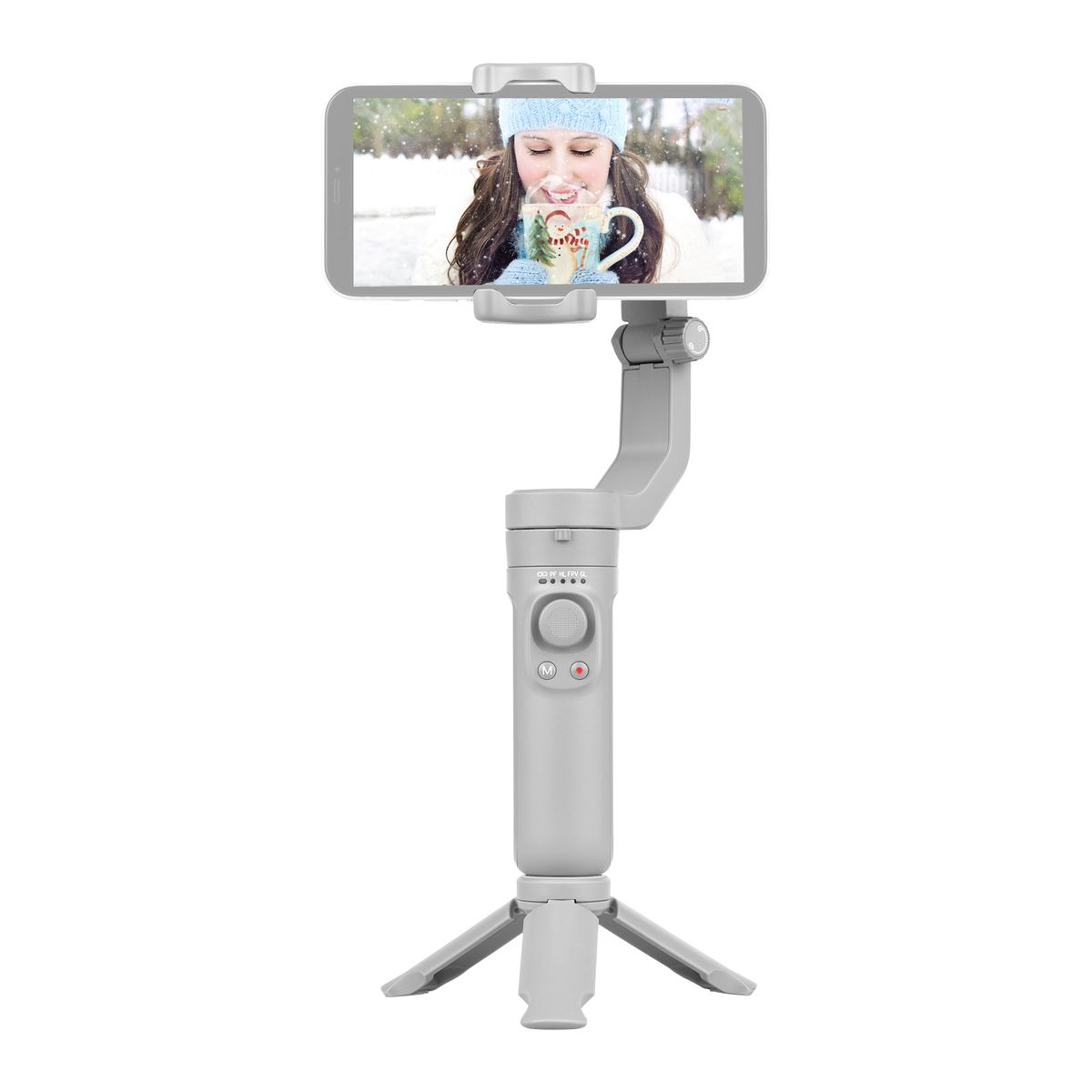 Compact 3-Axis Smartphone Gimbal Stabilizer Portable