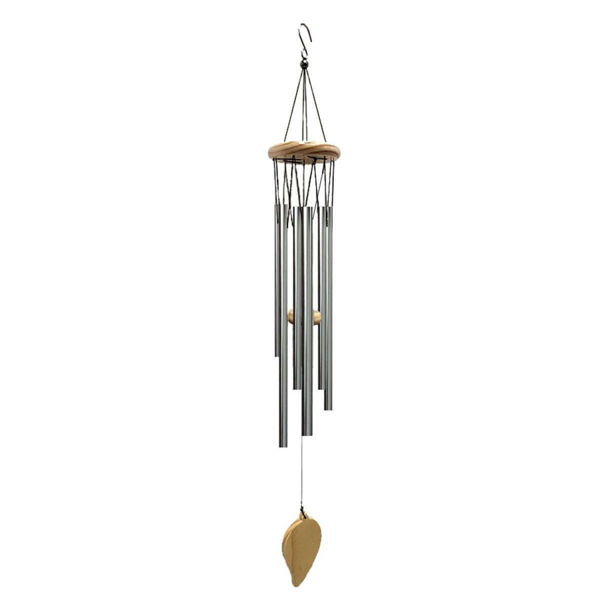 Wind Chimes 6pcs Aluminum Tubes Chimes Simple European