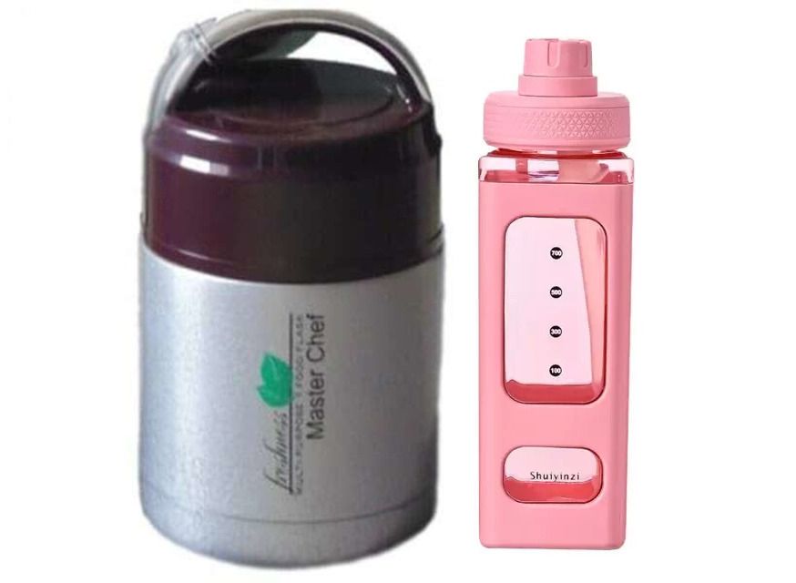 Children Multi-Purpose Food Flask And Water Bottle
