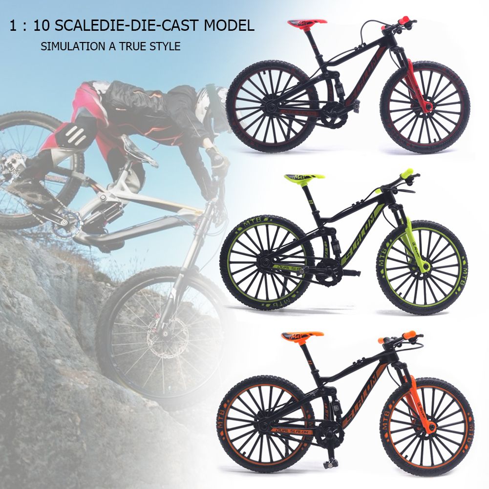 1 PCS Finger Alloy Bicycle Model Mini BMX Bike Boys Toy Creative Game Gift Bikes Mountain Bicycles Model Toys For Children