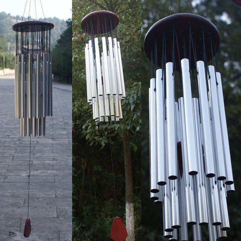 Many Tubes Large Wind Chimes Bells Copper Outdoor Garden