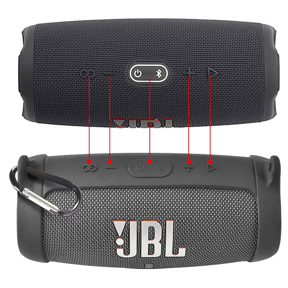 Silicone Case Cover For Jbl Charge 5 Bluetooth Spe