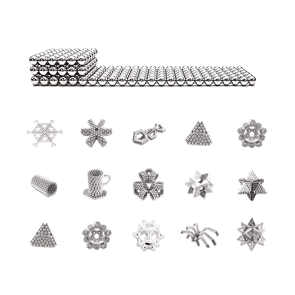 1000Pcs 5mm Magnetic Ball Set Magic Magnet Cube Building Toy