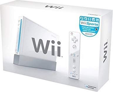 Wii Console,Wii Sports & Built In Motion Controller Remote