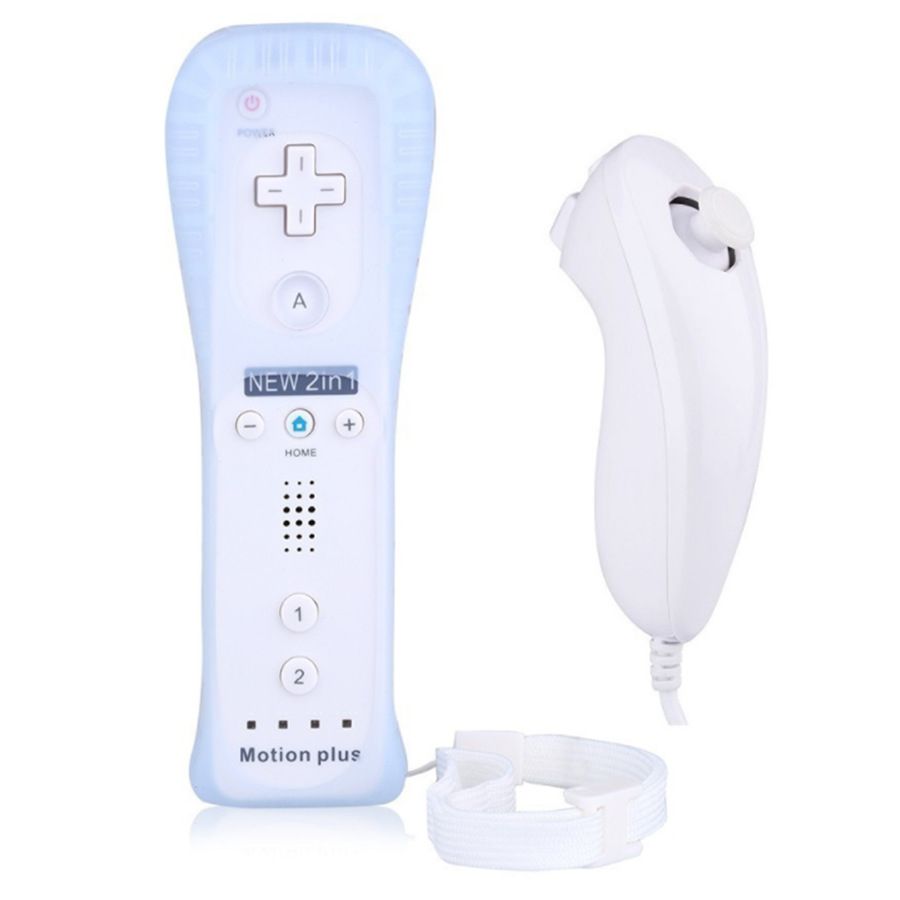 Nunchuck And Remote Controller For Nintendo Wii