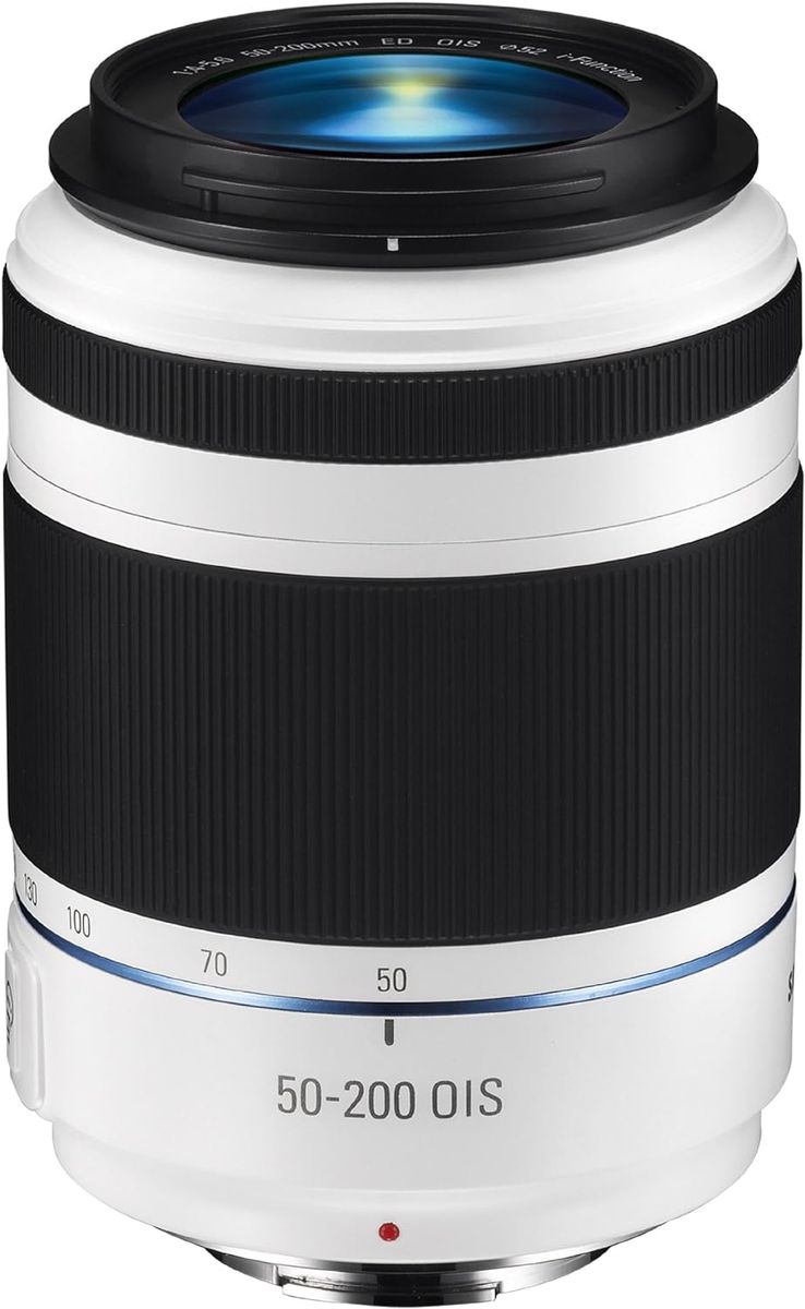 NX 50-200mm F/4.0-5.6 OIS Zoom Camera Lens (White)