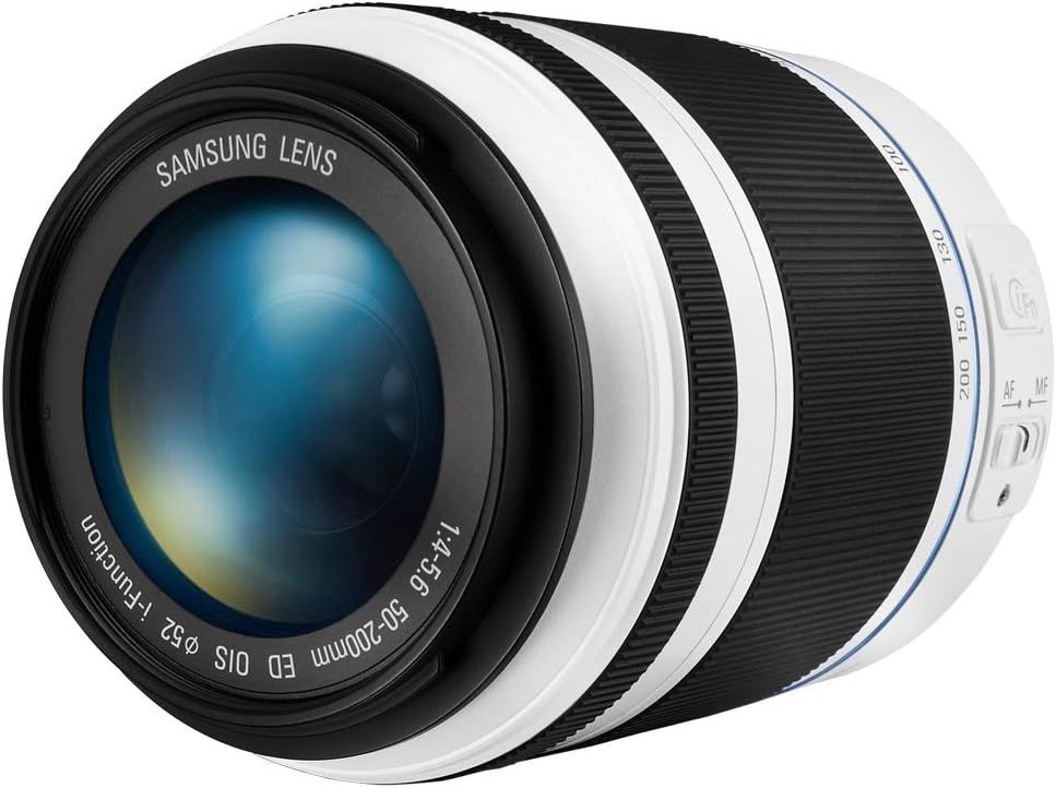 NX 50-200mm F/4.0-5.6 OIS Zoom Camera Lens (White)