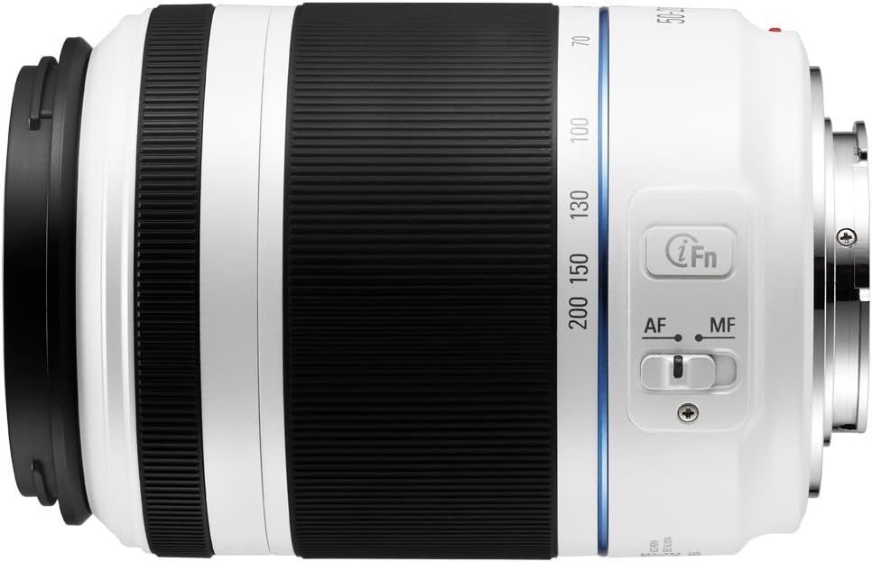 NX 50-200mm F/4.0-5.6 OIS Zoom Camera Lens (White)