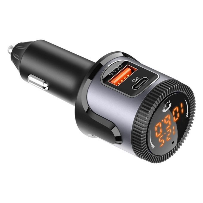 Bluetooth FM Transmitter Support Voice Assistant Quick Charging For