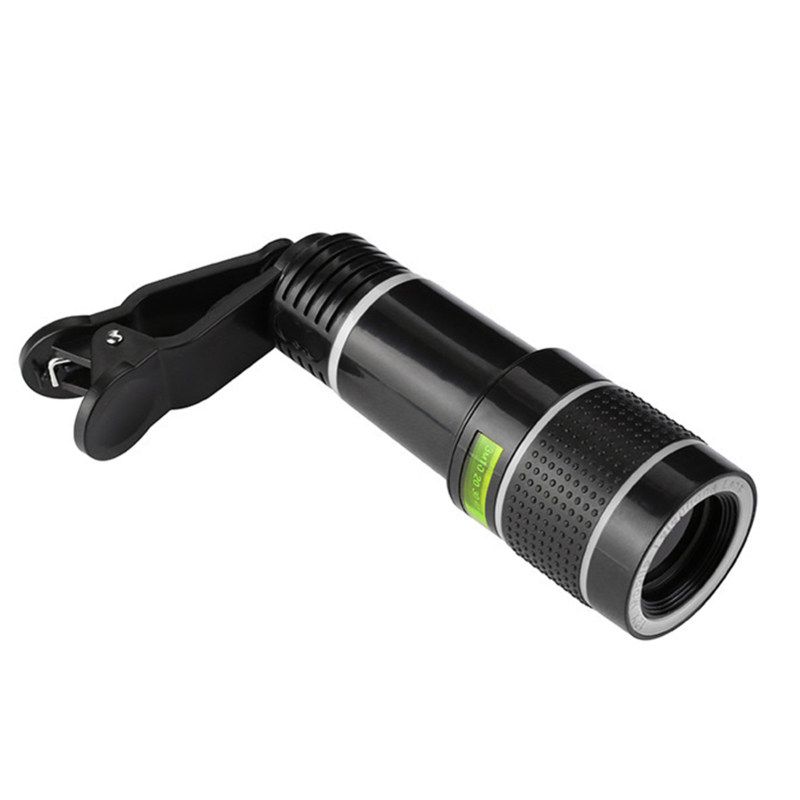 20X Universal Zoom High Clarity Telescope Mobile Phone-Black