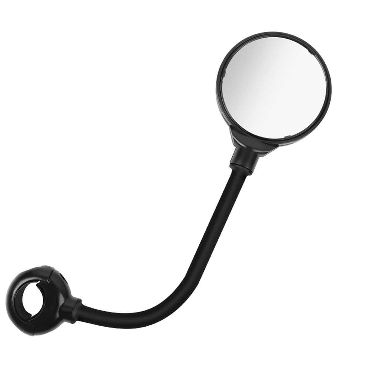 Bicycle Rear Mirror 360 Degree Rotating Safe Rearview Mirror Black