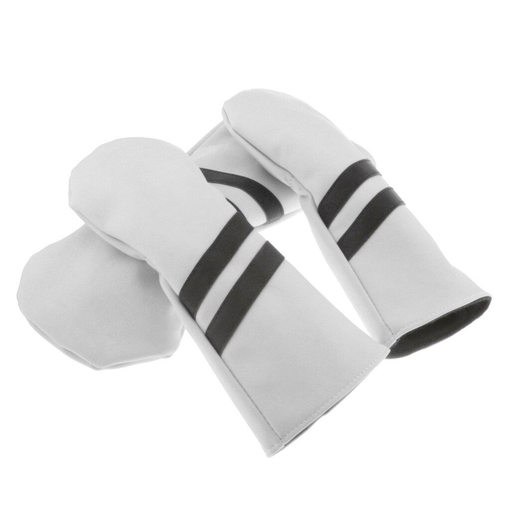 3pcs Golf Headcover No. 13 5 Driver Wood Head Cover With 1