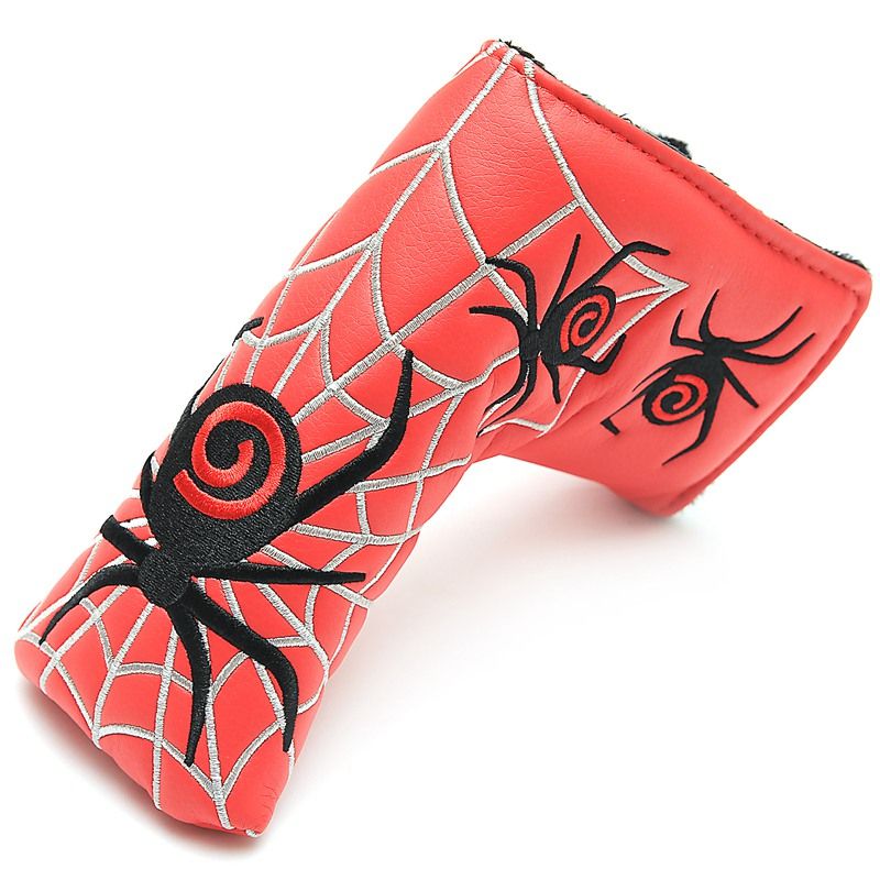 Spider With Silver Web Golf Putter Cover Headcover For Ping