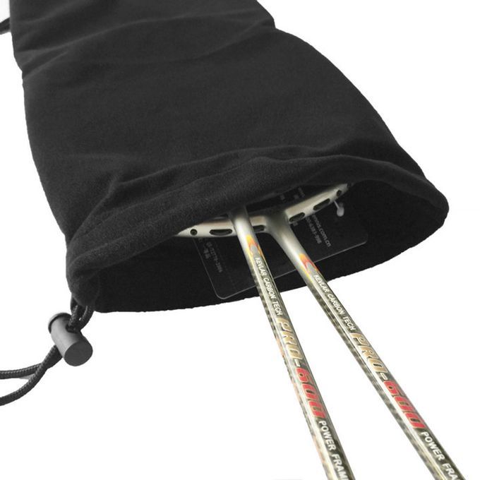 Badminton Racquet Cover Bag Soft Fleece Storage Bag Case