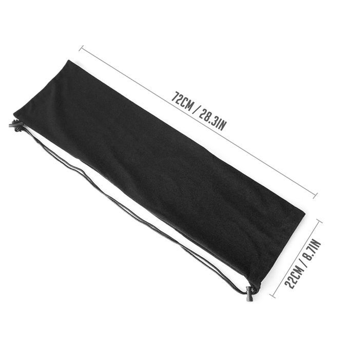 Badminton Racquet Cover Bag Soft Fleece Storage Bag Case