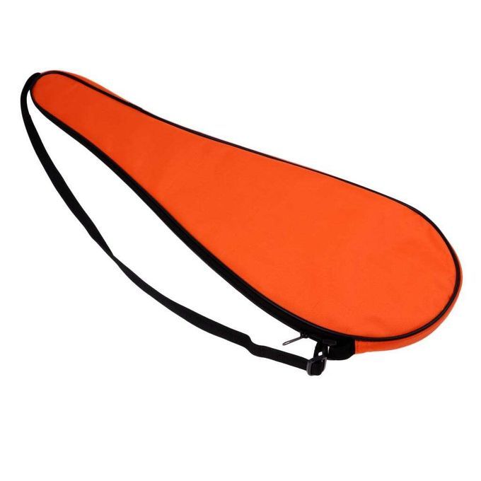 Waterproof Oxford Squash Racquet Cover Racquet Bag With Orange