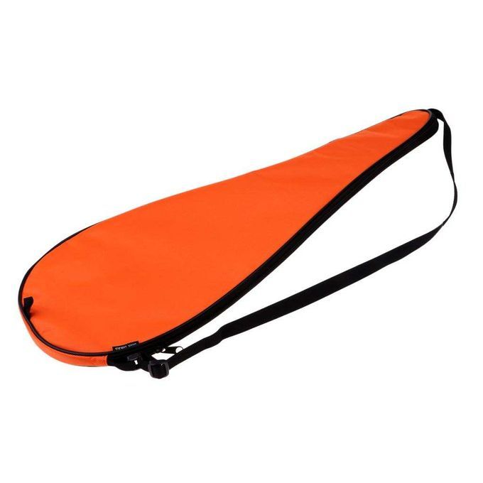 Waterproof Oxford Squash Racquet Cover Racquet Bag With Orange