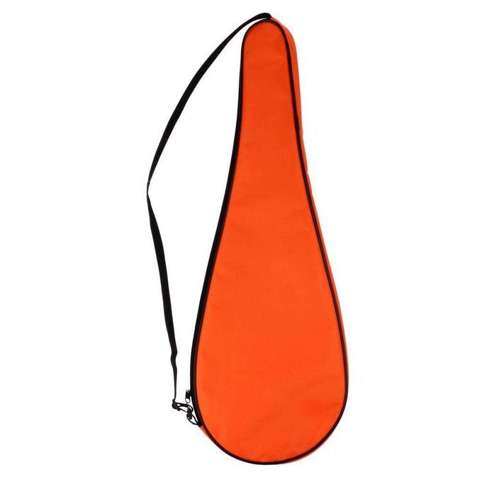 Waterproof Oxford Squash Racquet Cover Racquet Bag With Orange